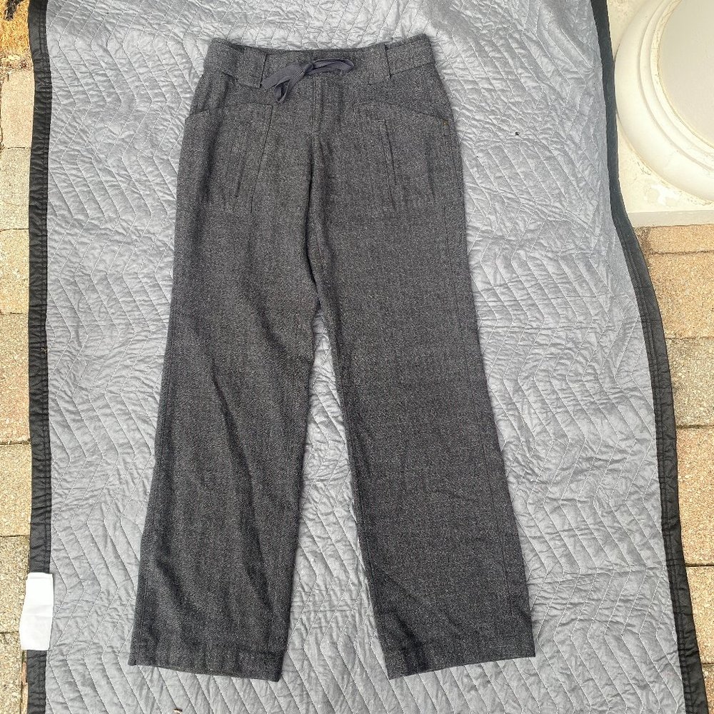 Anthropologie Cartonnier Trouser Gray Knit Pants
